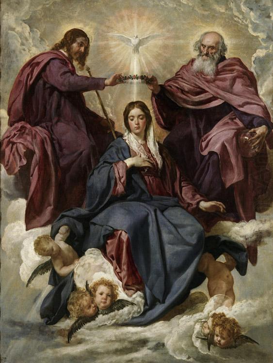 The Coronation of the Virgin (df01), Diego Velazquez